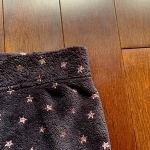 s black w pink stars ardene pyjama pants!